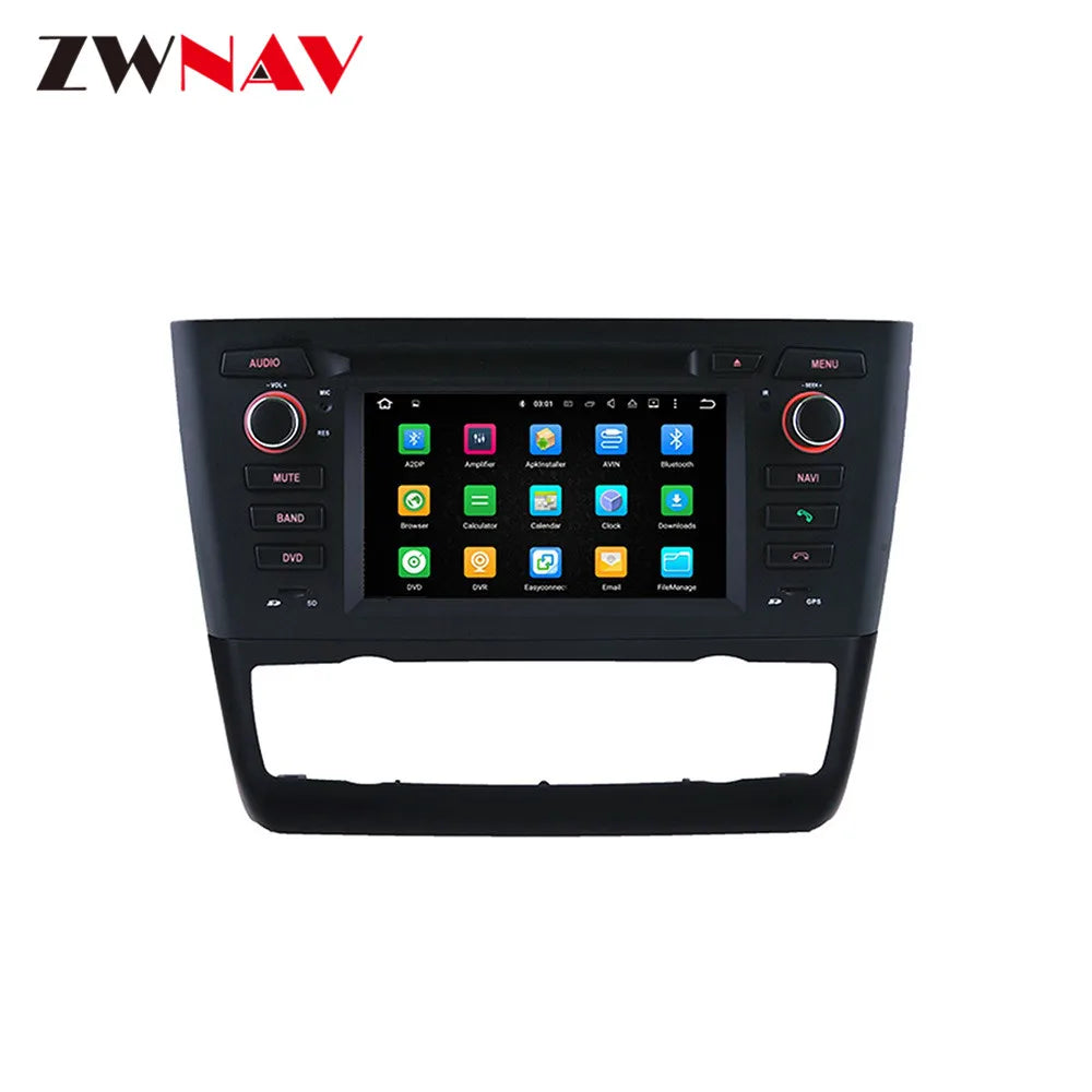 For BMW 1 E87 E88 2005-2012 Android 14 Wireless Carplay Car Multimedia player GPS Navigati