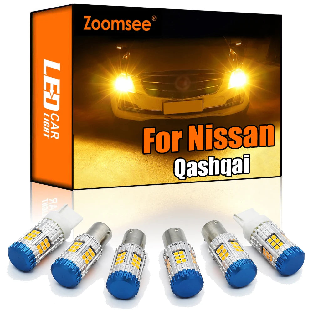 LED Interior Light Kit for Nissan Qashqai J10 J11 2007-2021 - Canbus Dome Map Door Trunk Bulbs | AUTOKITSHOP
