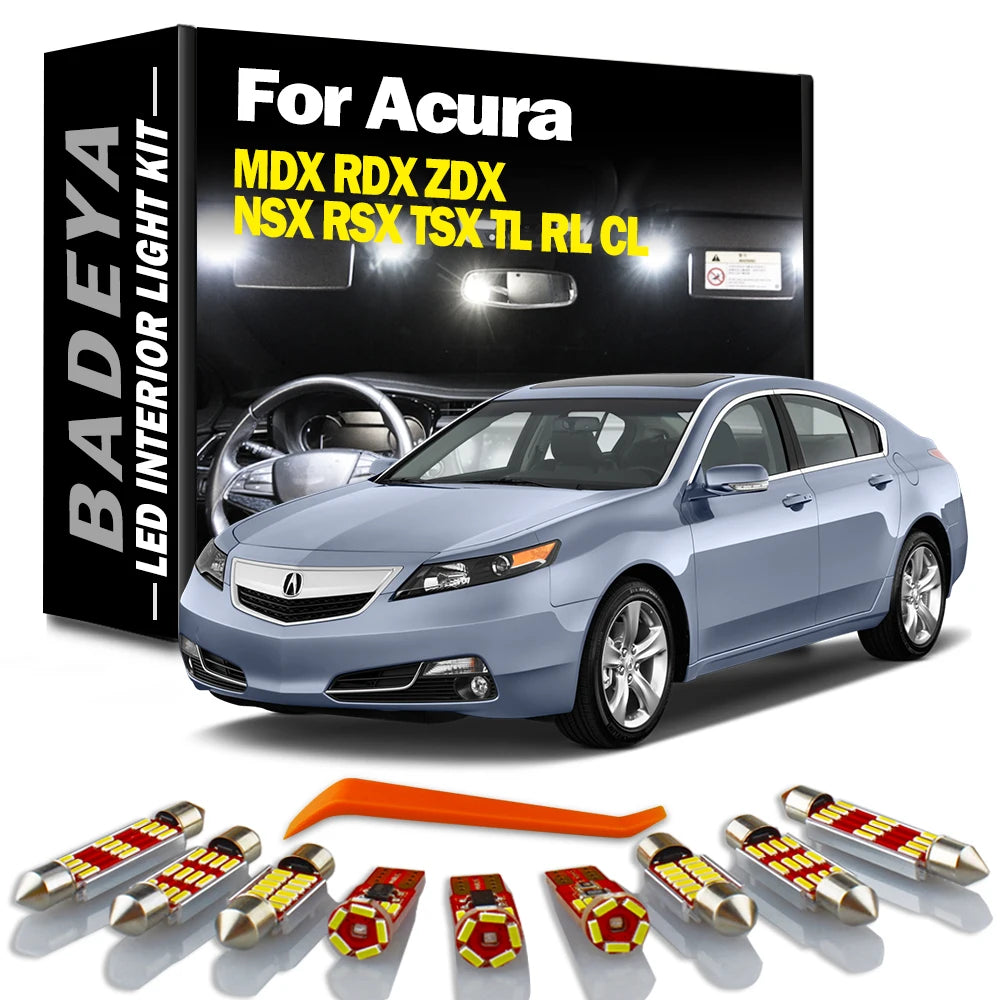LED Interior Light Kit for Acura - Canbus Error-Free Interior Bulbs