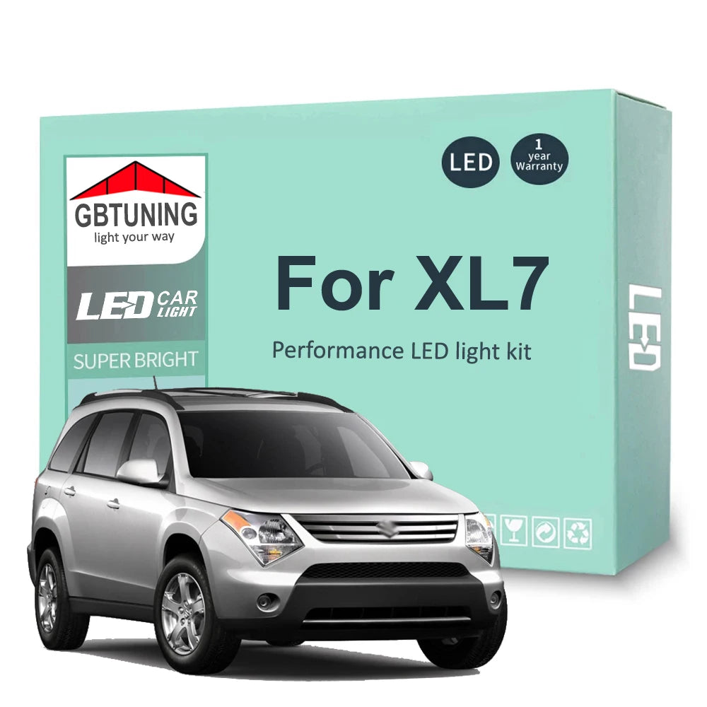 LED Interior Light Kit for Suzuki XL-7 XL7 2001-2005 - Canbus Dome Map Door Trunk Bulbs | AUTOKITSHOP