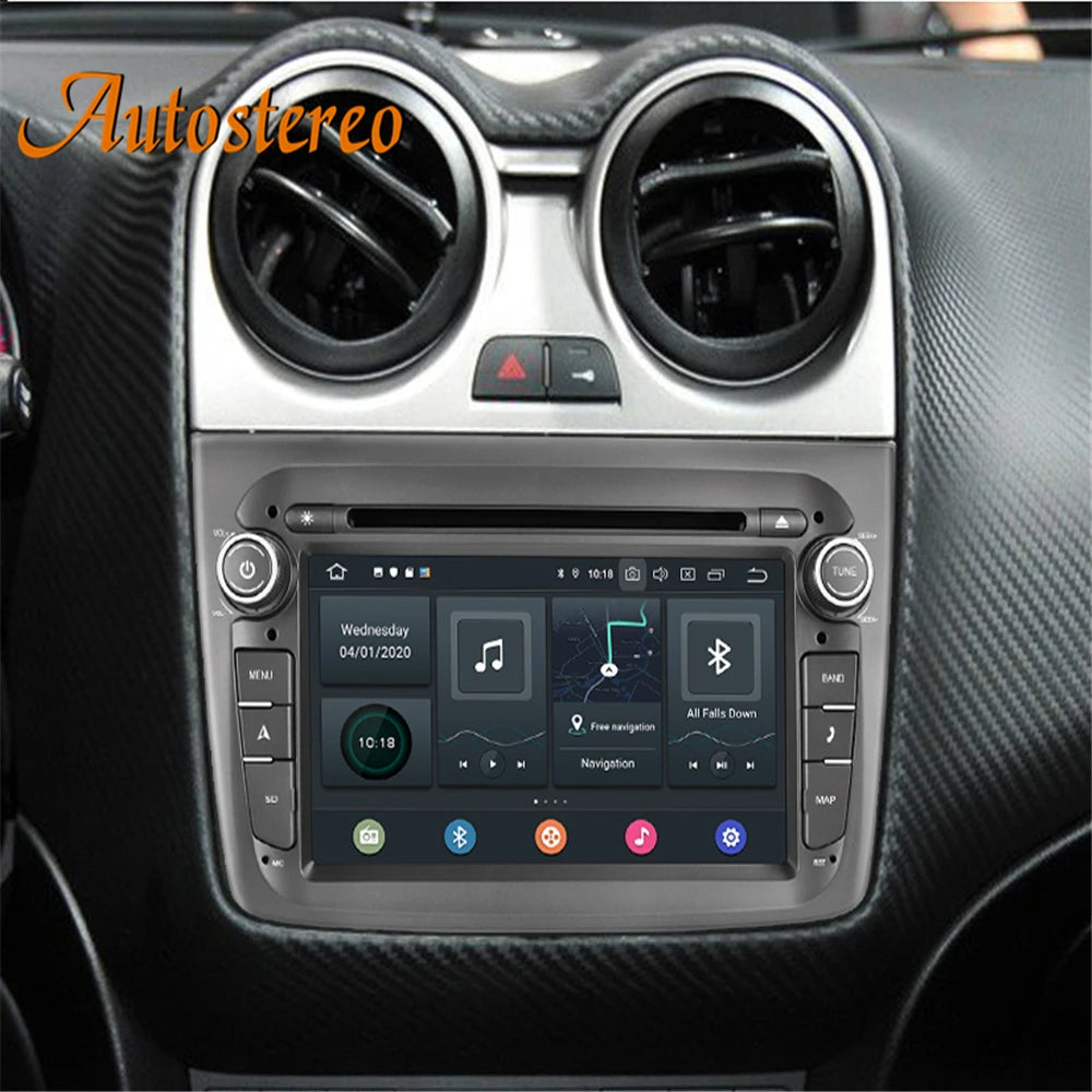 Android 14 4G Carplay For For Alfa Romeo Mito 2008-2016 Car DVD Player Multimedia Player H