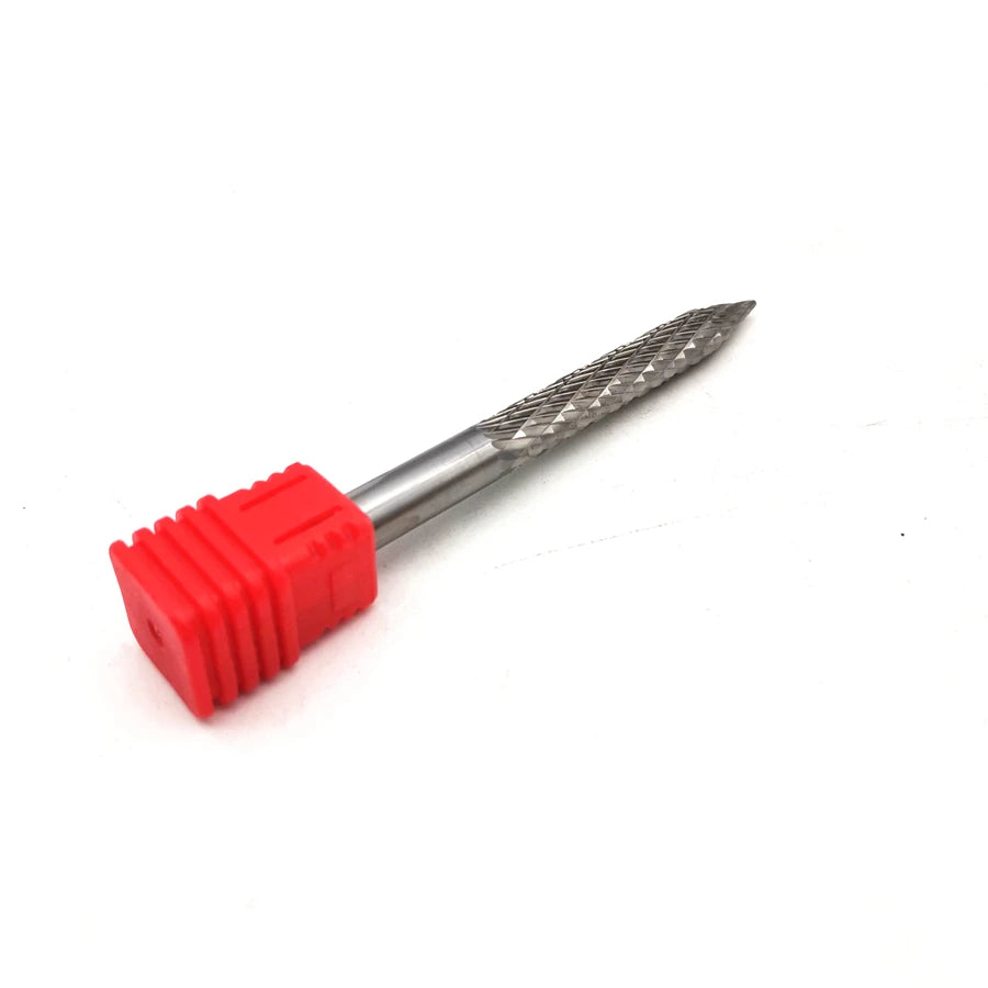 8mm Carbon Steel Air Drill Bit Car Tubeless Tire Puncture Edge File Repair Tool