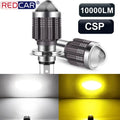10000LM H4 Led Motorcycle Headlight BA20D H6 P15D Motor Led Bulb CSP Motorbike Head Lamp W