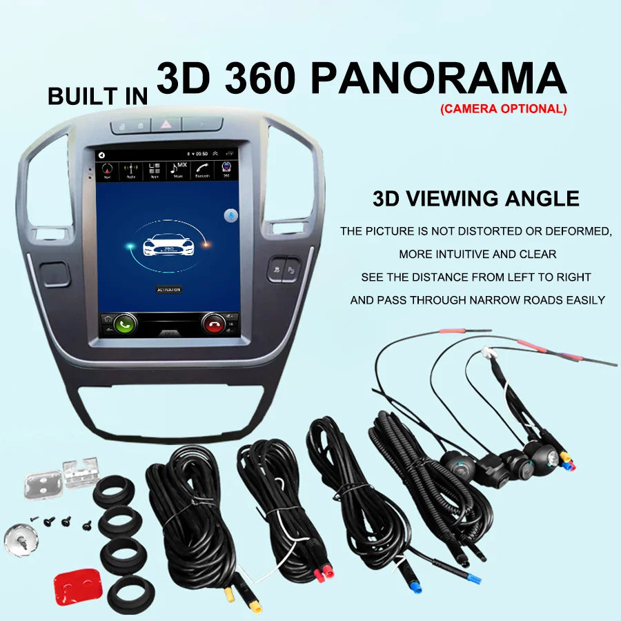 Vertical Screen 32GB Android Car Multimedia Video Player For Opel Insignia Car Stereo GPS