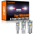 2-Piece LED Interior Light Kit for Nissan X-Trail X Trail T30 T31 T32 2001-2020 - Canbus Dome Map Door Trunk Bulbs | ...