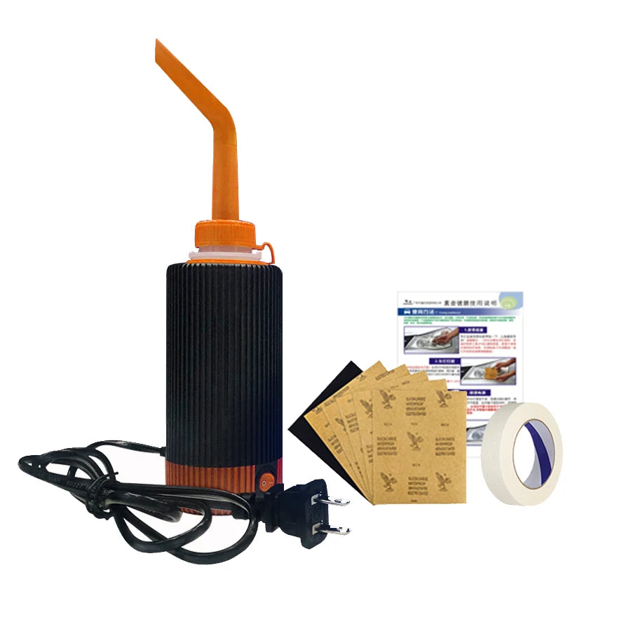 Car Headlight Lens Scratches Restoration Kit Refurbished Atomized Cup