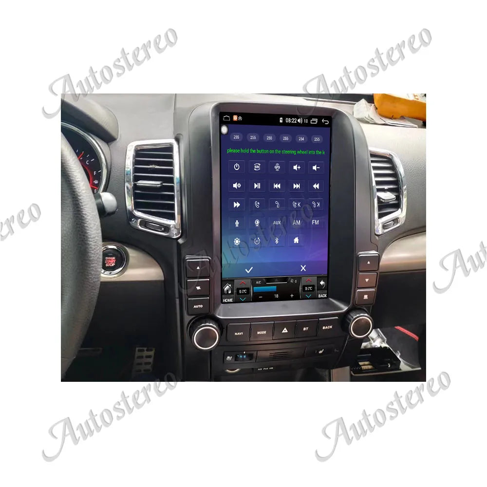 For Kia Sorento 2009-2012 Android 13 8+256G Tesla Style Vertical Screen Car Multimedia Pla
