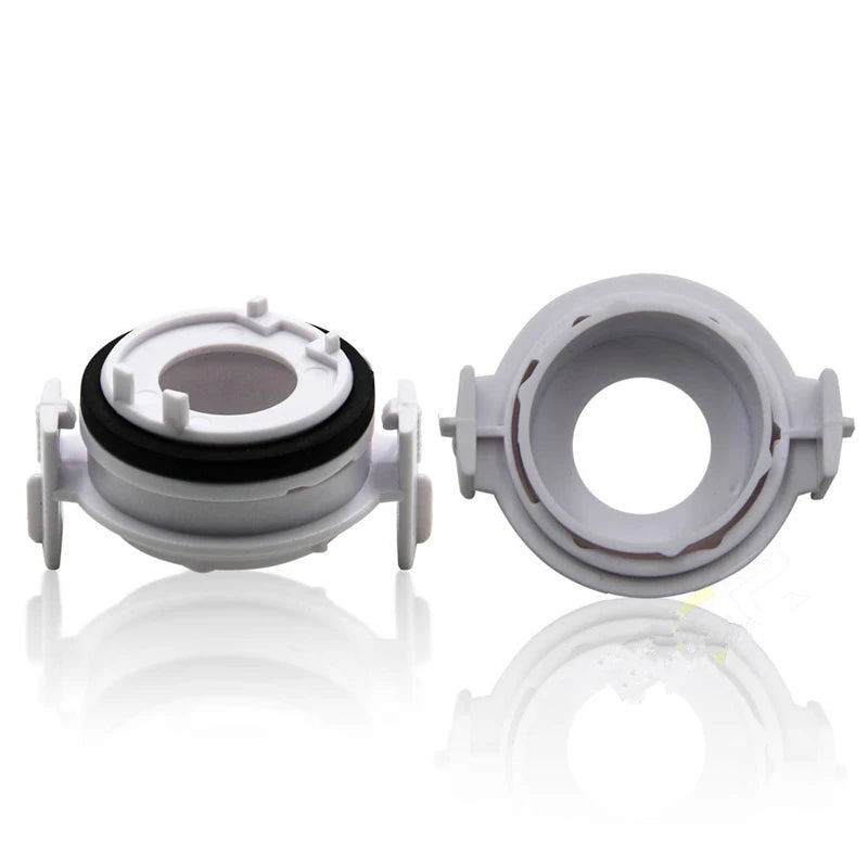 Rockeybright 2pcs H7 Xenon For HID Bulbs Adapters Holders For BMW E46 3Series 325ci 325i 3