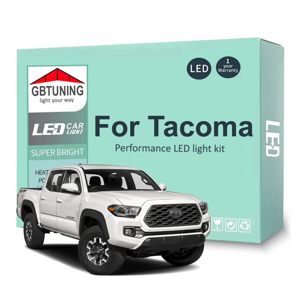 LED Interior Light Kit for Toyota Tacoma N1 N2 N3 1994-2015 - Canbus Dome Map Door Trunk Bulbs | AUTOKITSHOP