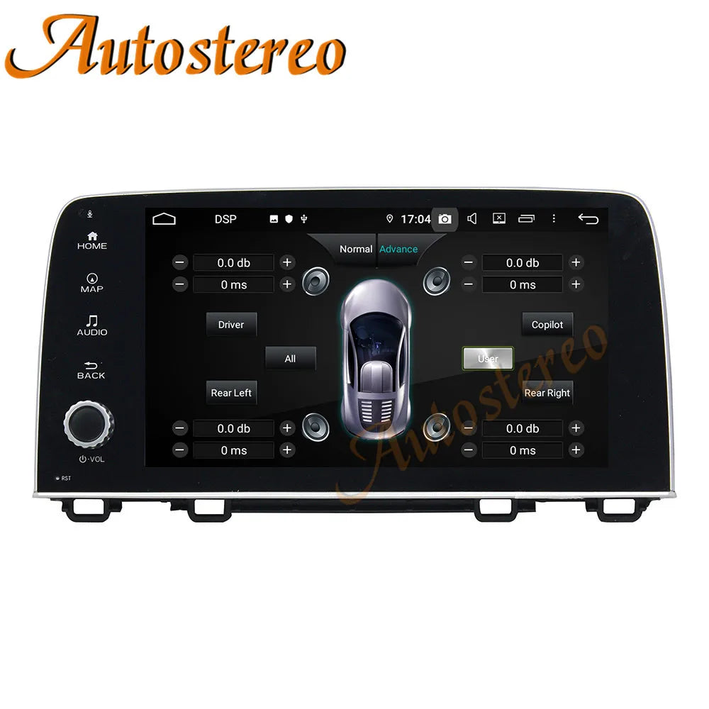 Carplay For Honda CRV CR-V 2017 2018 2019 2020 2021 Android 14 Car GPS Navigation Car Mult