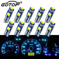 T5 Led Light W1.2W W3W Car Signal Light 3SMD 3030 Chips Led Wedge Dashboard Gauge Lamps Wa