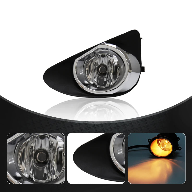 Led Fog Light Daytime Running Lamp Daylight For Toyota Yaris Hatchback DRL 2012 2013 2014  | AUTOKITSHOP