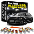BADEYA Canbus No Error LED Interior Dome Map Light Kit For Audi A3 8L 8V 8P A4 B5 B6 B7 B8