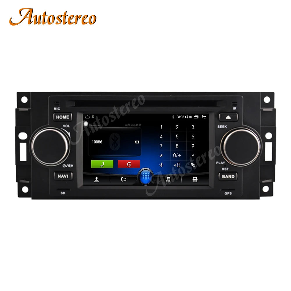128GB Android 13 Car DVD Player Multimedia Player GPS Navigation For JEEP Grand Cherokee 2