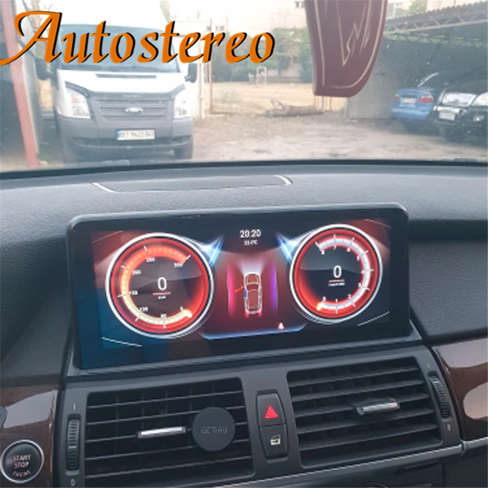 Android 14 Carplay For BMW X5 E70 For BMW X6 E71 2007-2013 Car GPS Navigation Multimedia M