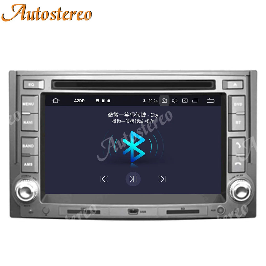 Android 12 4GB+64GB Car GPS Navigation for Hyundai H1 Grand Royale I800 2007+ Auto Stereo