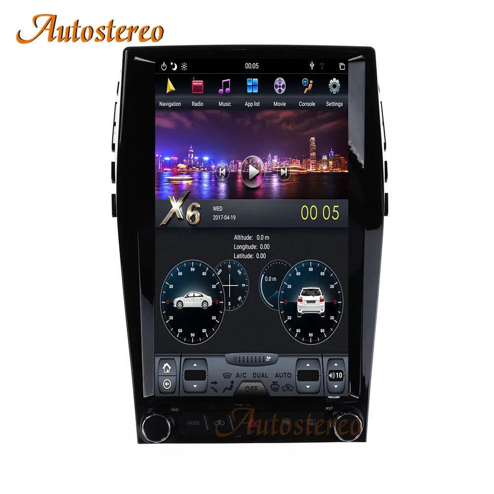 For Ford Galaxy 2015-2020 Tesla Screen Android 11 Vertical Screen Head Unit Multimedia Pla