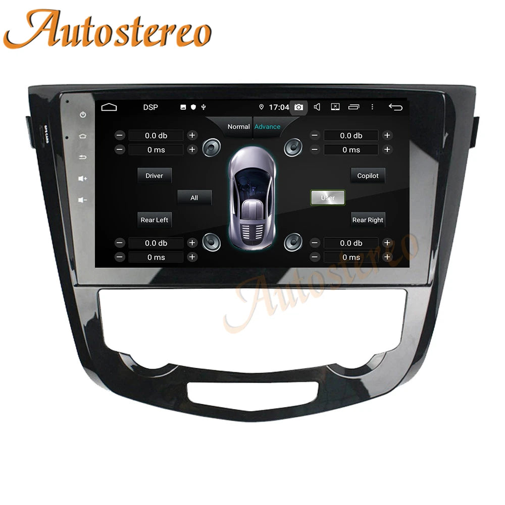 Android13 Car GPS Navigation HeadUnit For Nissan QASHQAI/X-trail 2014-2019 Auto Stereo Mul
