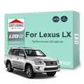 LED Interior Light Kit for Lexus LX 450 470 570 LX450 LX470 LX570 1996-2014 - Canbus Dome Map Door Trunk Bulbs | AUTO...