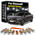12-Piece LED Interior Light Kit for Renault 2014-2017 - Canbus Error-Free Interior Bulbs