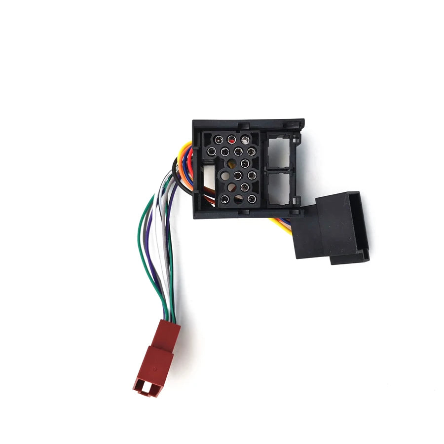 Car Radio ISO Cable Harness Adapter for BMW E34 E36 E39 E46 X5 18.5cm/7.28in
