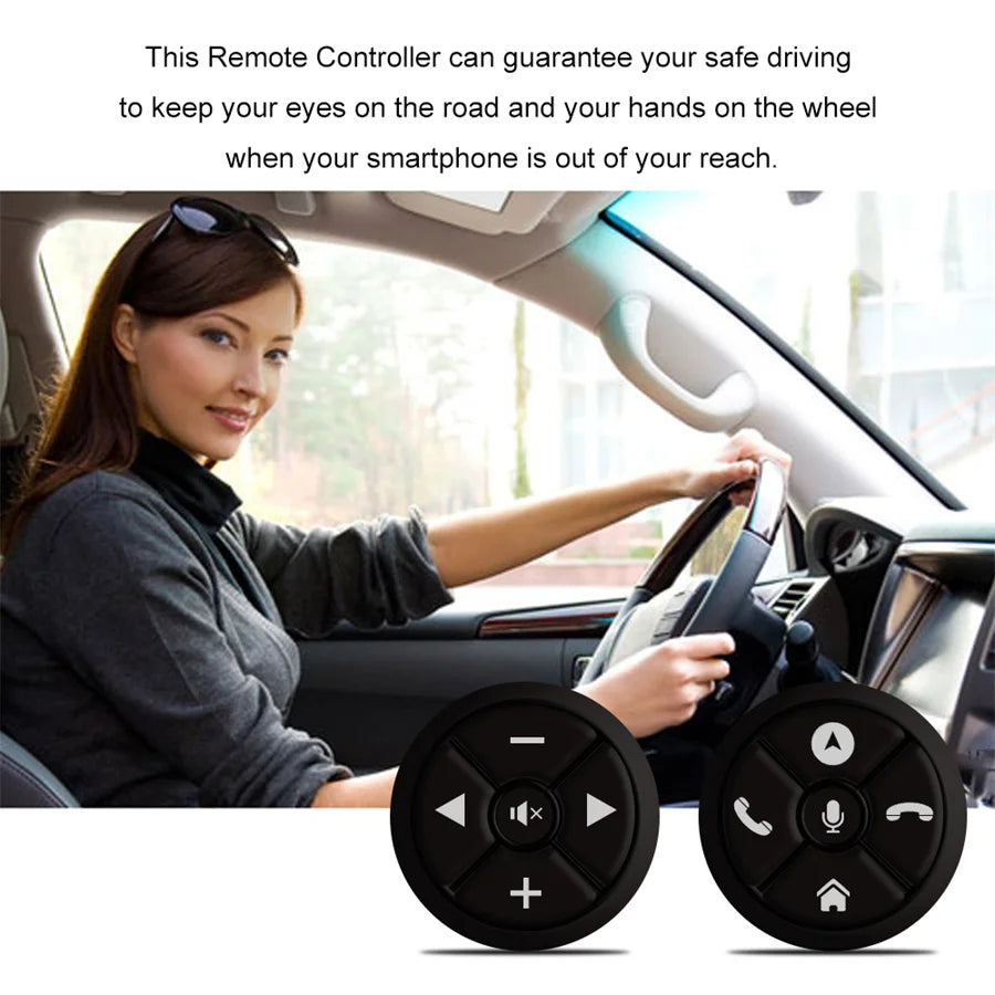 Universal Wireless Car Steering Wheel Control for Aftermarket Stereo Radio DVD