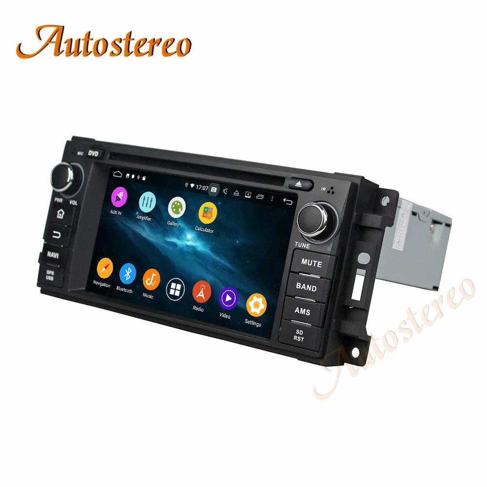 DSP Android 13 Carplay Car DVD Player Multimedia Player GPS Navigation For Jeep Sebring 30
