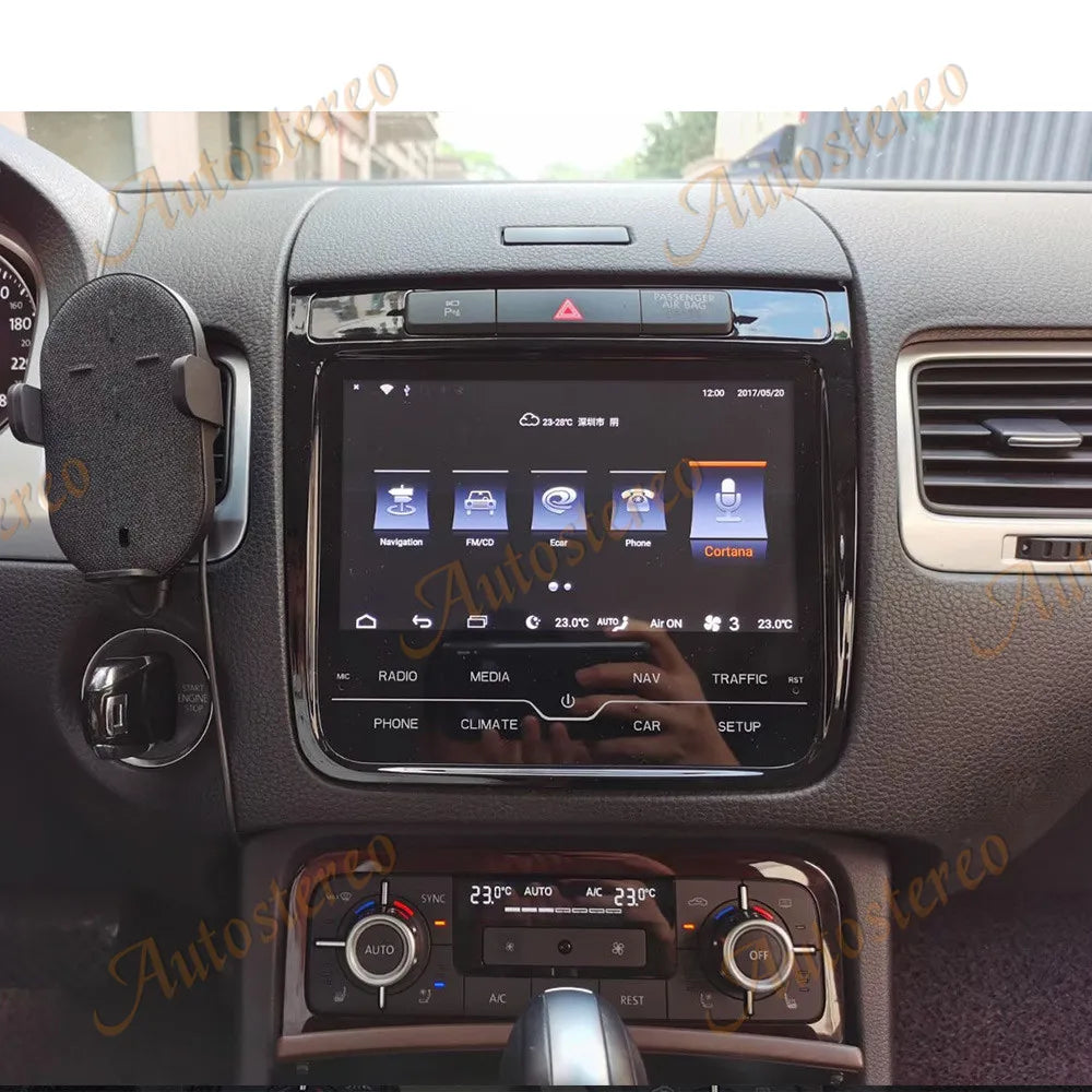 For VW TOUAREG Dynaudio 2010-2019 Android 10.0 6+128 Car DVD Player Multimedia Player GPS