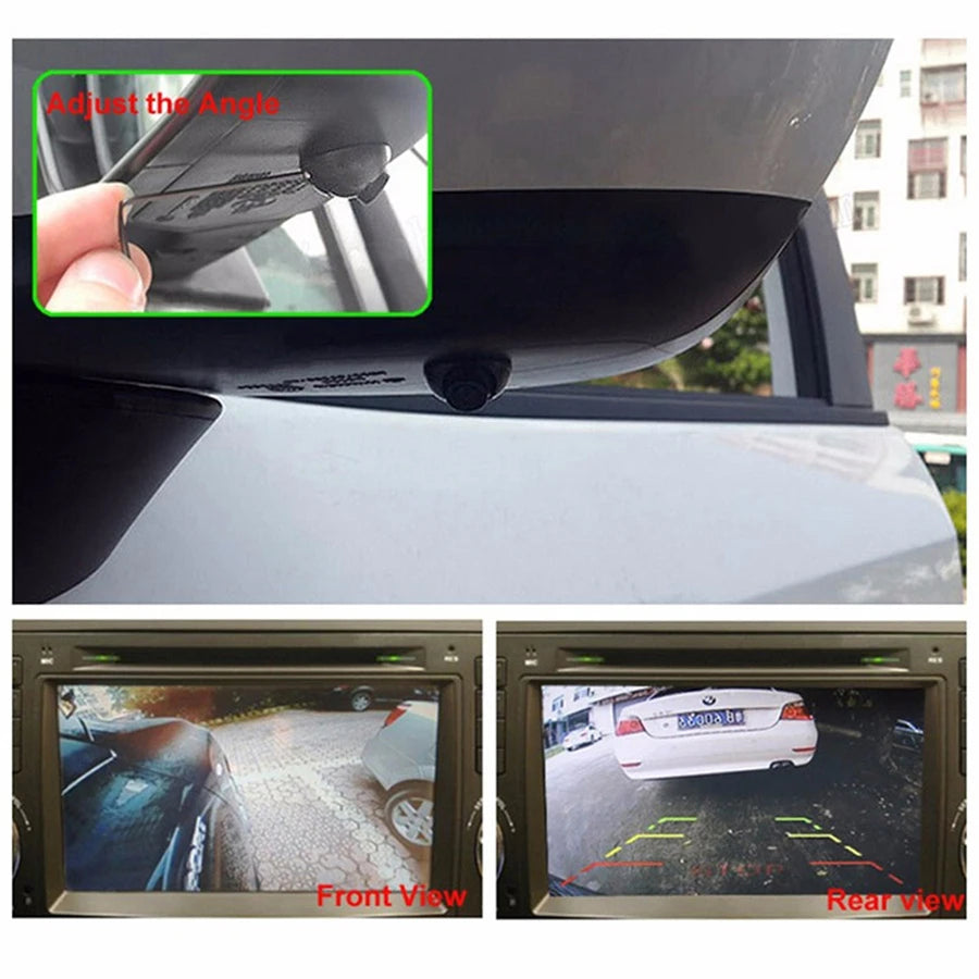4-way panoramic recorder Car Parking Panoramic View Rearview 360 Degree