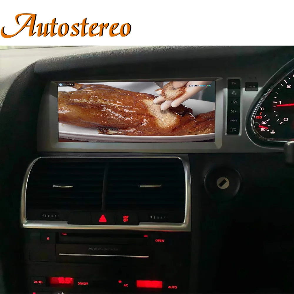 10.25 Auto Stereo RHD For Audi Q7 2005-2015 2G 3G Android 13 Carplay Car GPS Navigation Mu