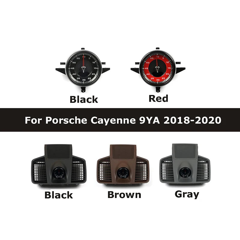 For Porsche Cayenne 9YA 2018-2020 Car Console Dashboard Stopwatch With Auto Inner Dash Boa