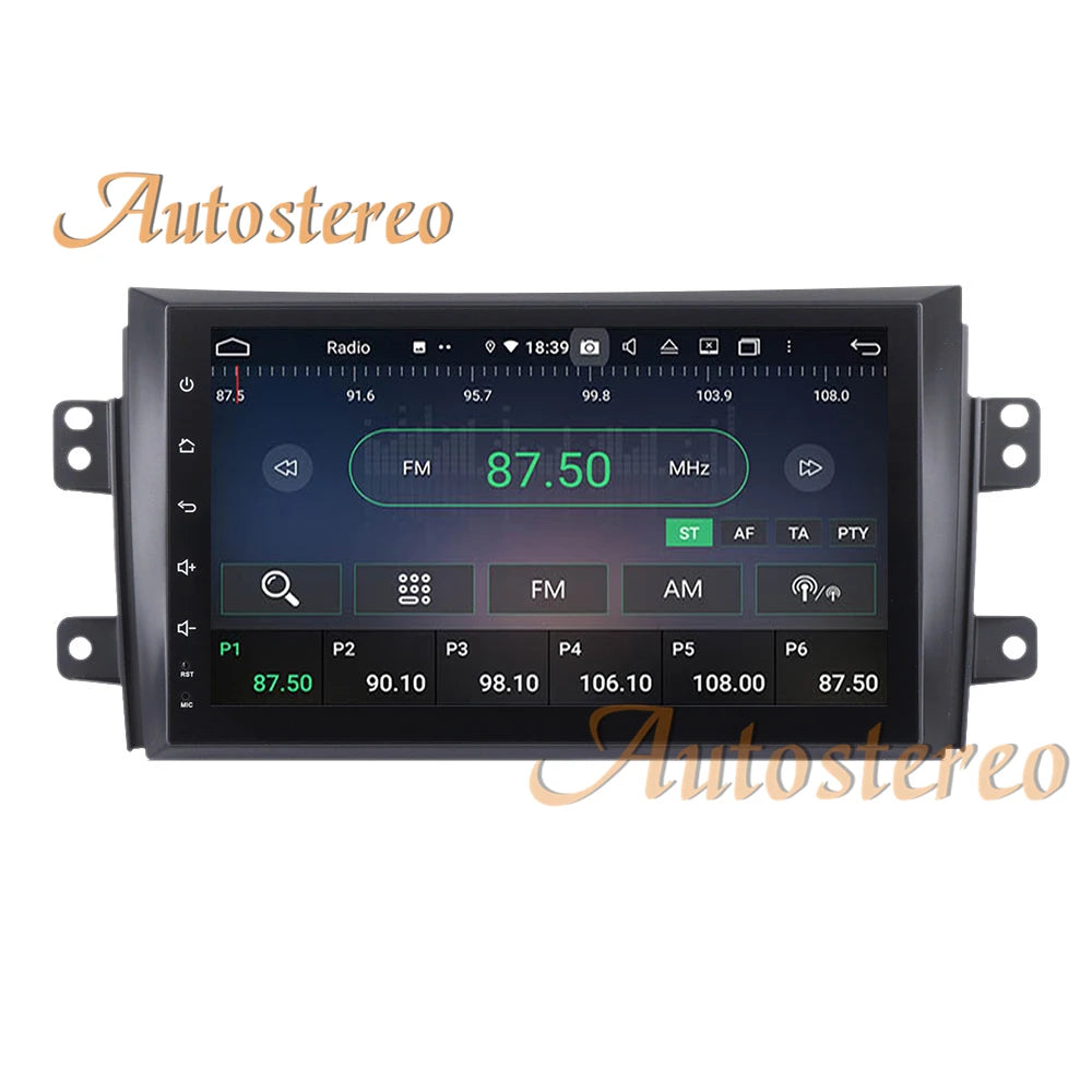 Auto Stereo Android 13 Car GPS Navigation for SUZUKI SX4 2006-2012 Head Unit Multimedia Pl