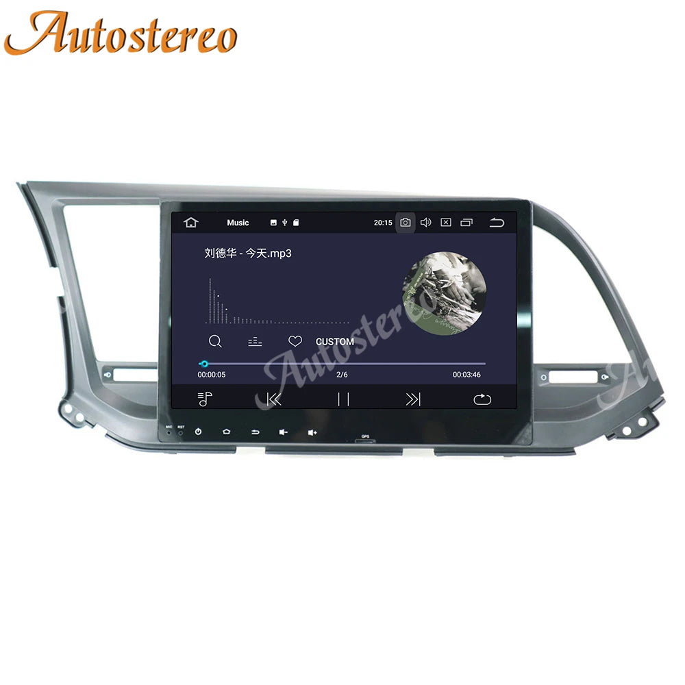 Android 14 Carplay Car Radio GPS Navigation for Hyundai Elantra 2016 2017 2018 2019 Avante