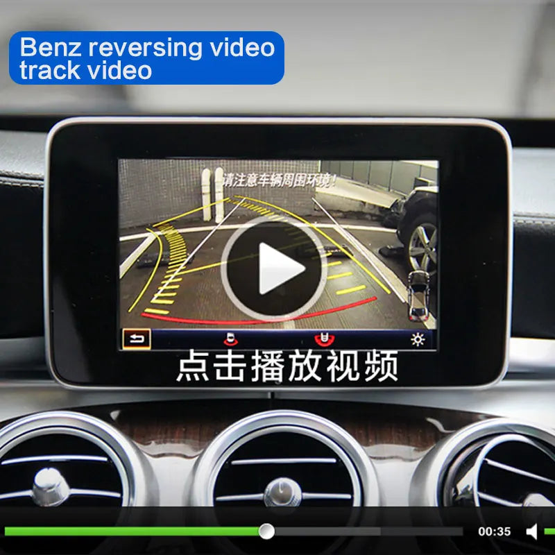Reverse Camera Connect original Screen for Mercedes Benz C CLA GLA GLE GLC W205 NTG5.0 5.1 | AUTOKITSHOP