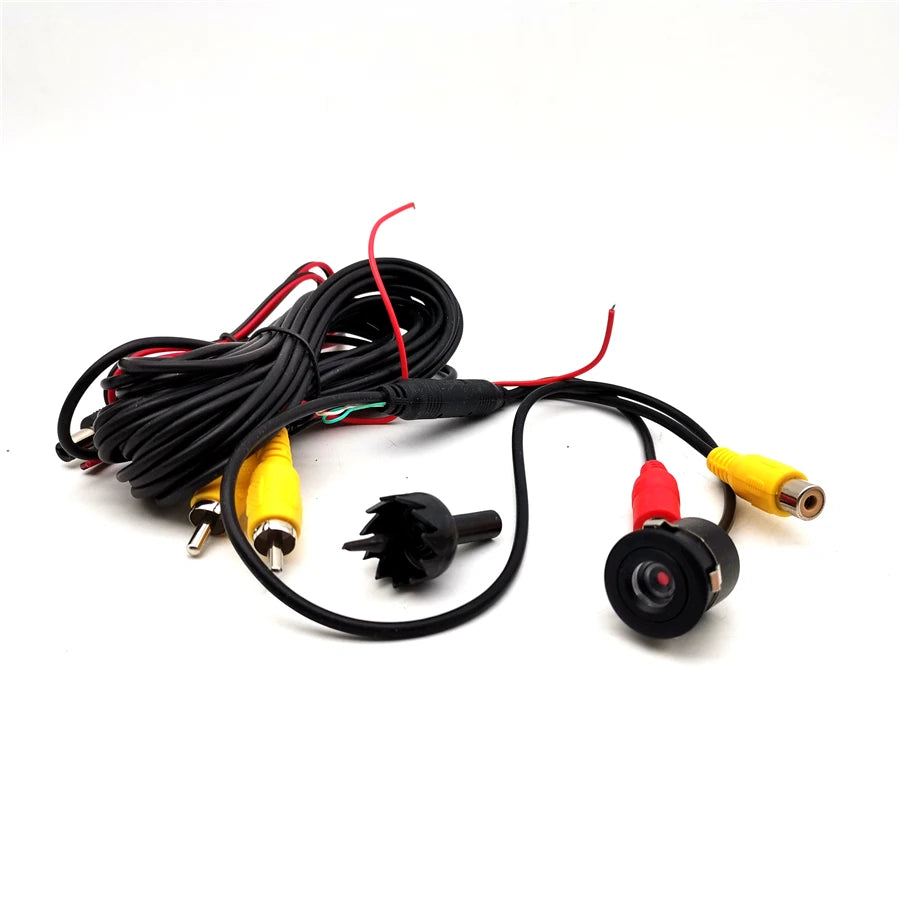 18.5mm Hole Car Vehicle Rearview Front Side View Rear View Camera with Mirror Image