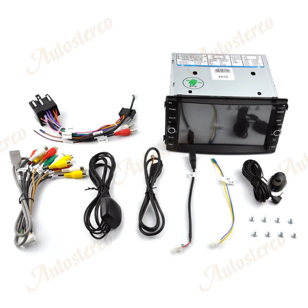 Android 14 Carplay For KIA Ceed 2004-2008 Car GPS Navigation Multimedia Player Auto Stereo