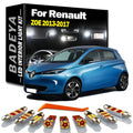 9-Piece LED Interior Light Kit for Renault - Canbus Error-Free Interior Bulbs