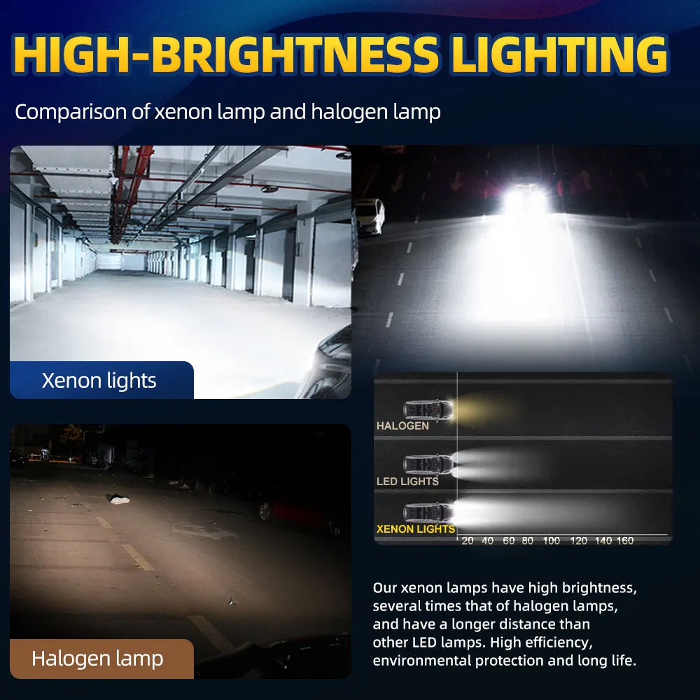 roadsun Car Lights 2pcs D1S D2S D3S D4S 4300K 6000K 8000K 10000K Auto Bulbs D1R D2R D3R D4