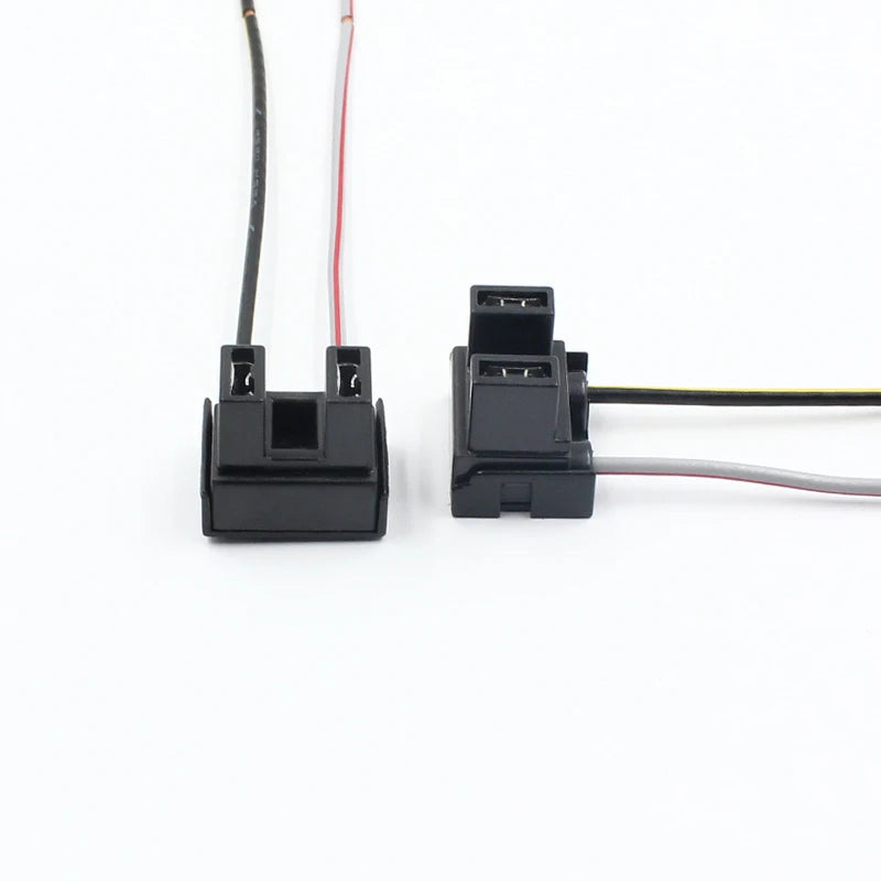 2X H7 Headlight Bulb Socket Outlet Ceramic Lamp Base Car Connector Plug Socket HID H7 Cabl