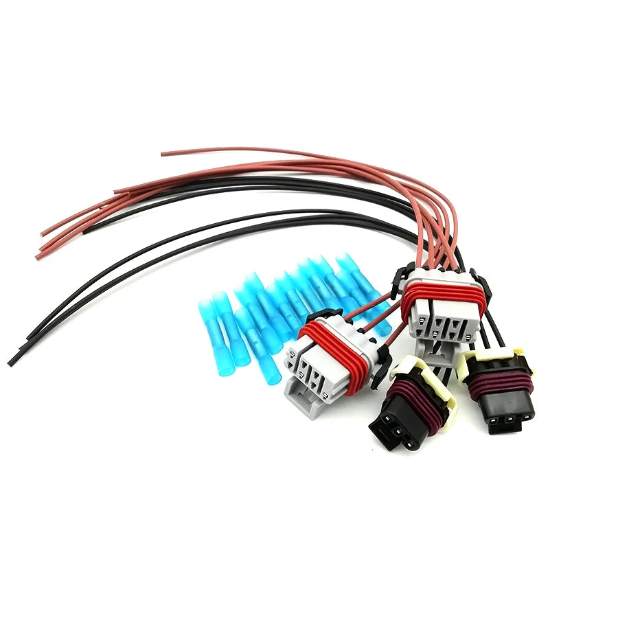 2 Sets Headlight & Turn Signal Harness For Freightliner Columbia Diesel 2005-2014