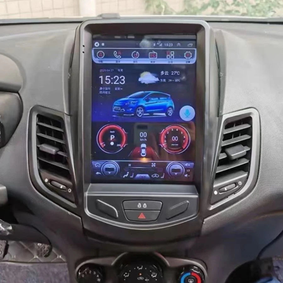 Car Radio Video Player Carplay Android 13 Screen For Ford Fiesta 2009 2011 2013 2014 2015