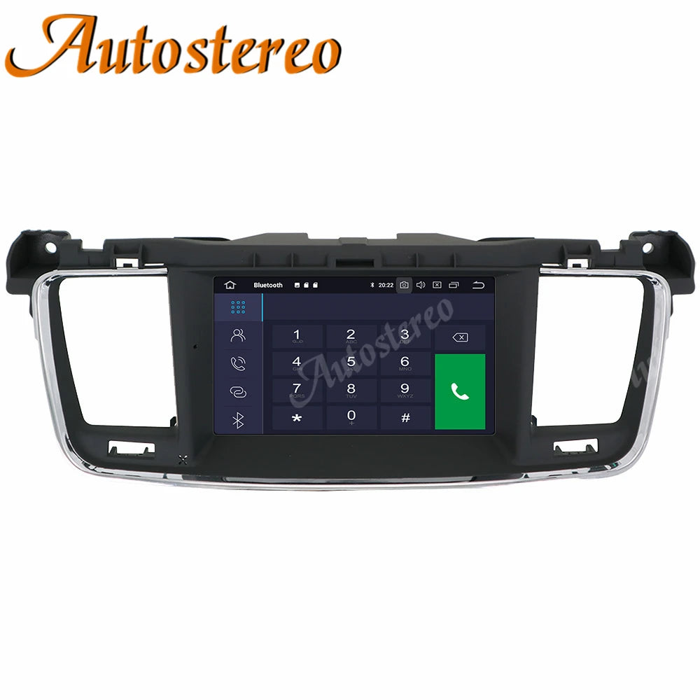 Android 14.0 Car DVD Player GPS Navigation Radio Stereo For PEUGEOT 508 2011 2012 2013-201