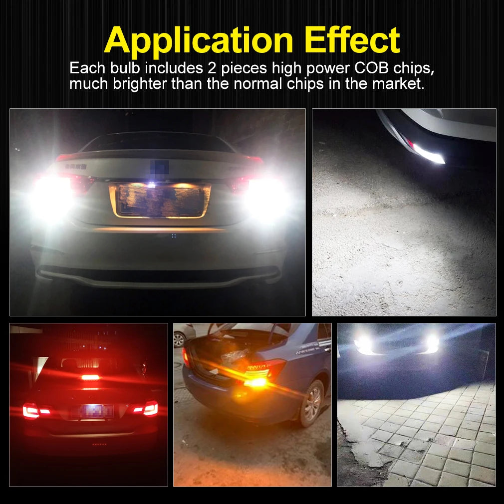 1156 1157 Led Bulb BA15S BAY15D P21W P21/5W LED R5W R10W Car Turn Signal Lights Reverse La