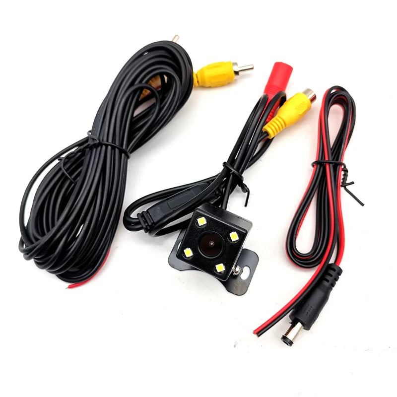Durable 4LED Night Cars Rear view Backup Reverse Parking Camera for Safe