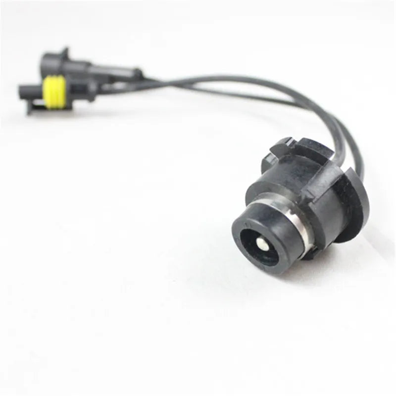 Rockeybright 2pcs Wire HID Ballast Kit Xenon D2S D2R D2C to AMP Harness Adapter Light Xeno