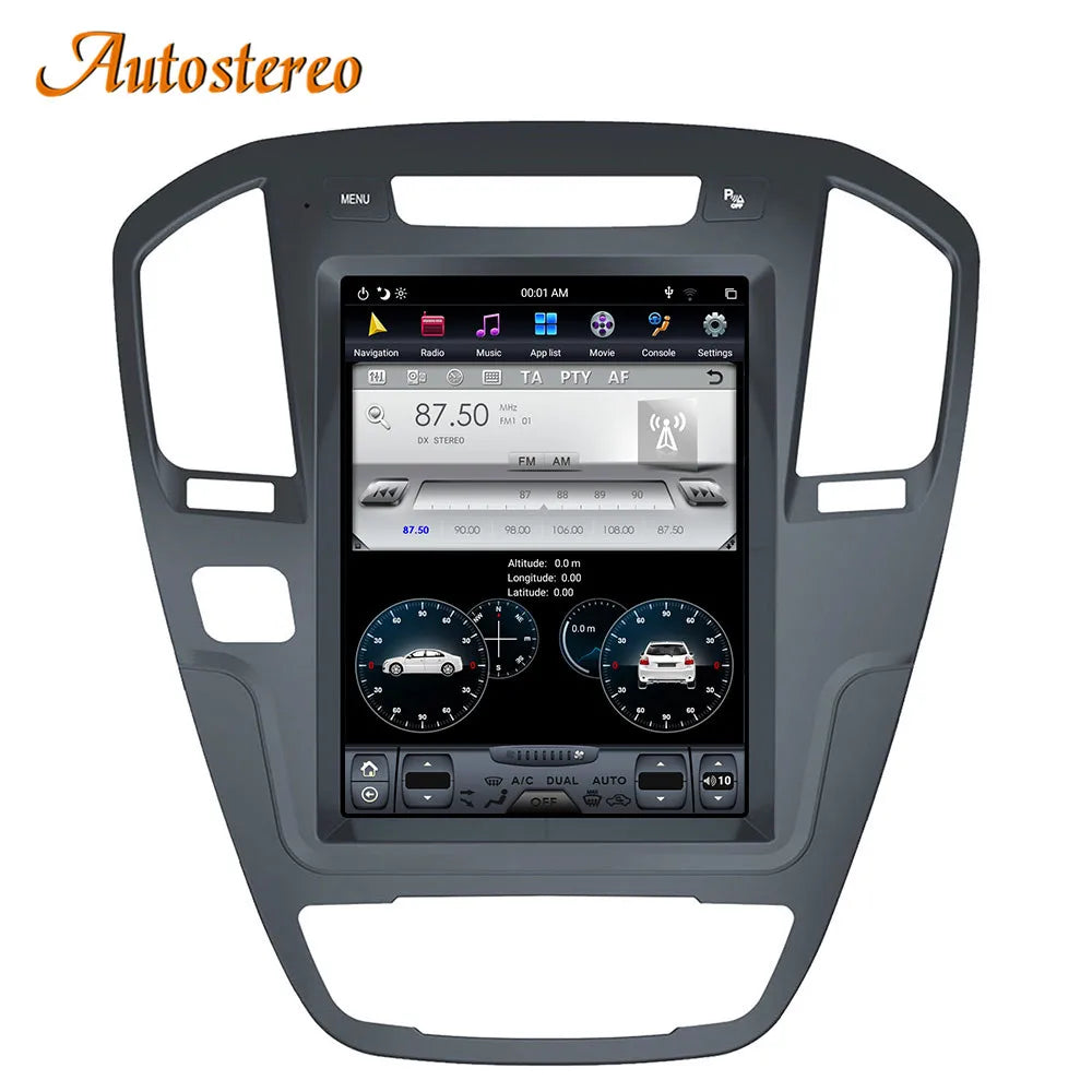 Android 13 Vertical Screen Car Audio GPS Navigation For Opel Insignia 2008-2013 Stereo Car