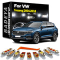 BADEYA LED Interior Map Door Footwell Light Kit For VW Touareg 2004 - 2010 2011 2012 2013