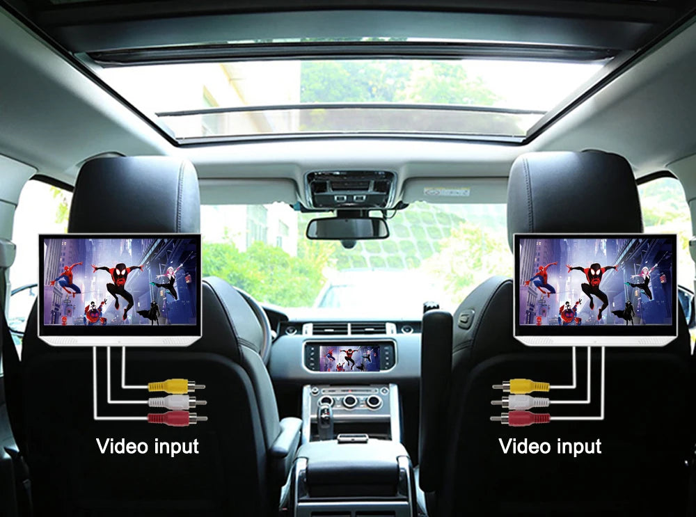 13.3 Inch Android 11.0 Car Headrest Monitor 1920*1080 HD 1080P Video Touch Screen WIFI/Blu