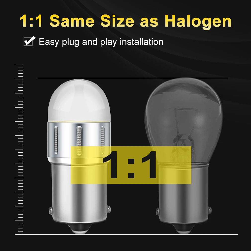 1156 BA15S BAU15S P21W PY21W LED 1157 BAY15D BA15D T20 LED W21/5W W21W 7440 7443 P21 5W Ca