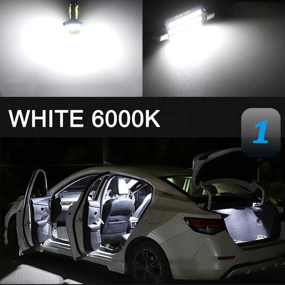 LED Interior Light Kit for Mitsubishi Pajero MK2 3 4 V20 V40 V60 V80 V73 V93 1990-2025 - Canbus Dome Map Door Trunk B...